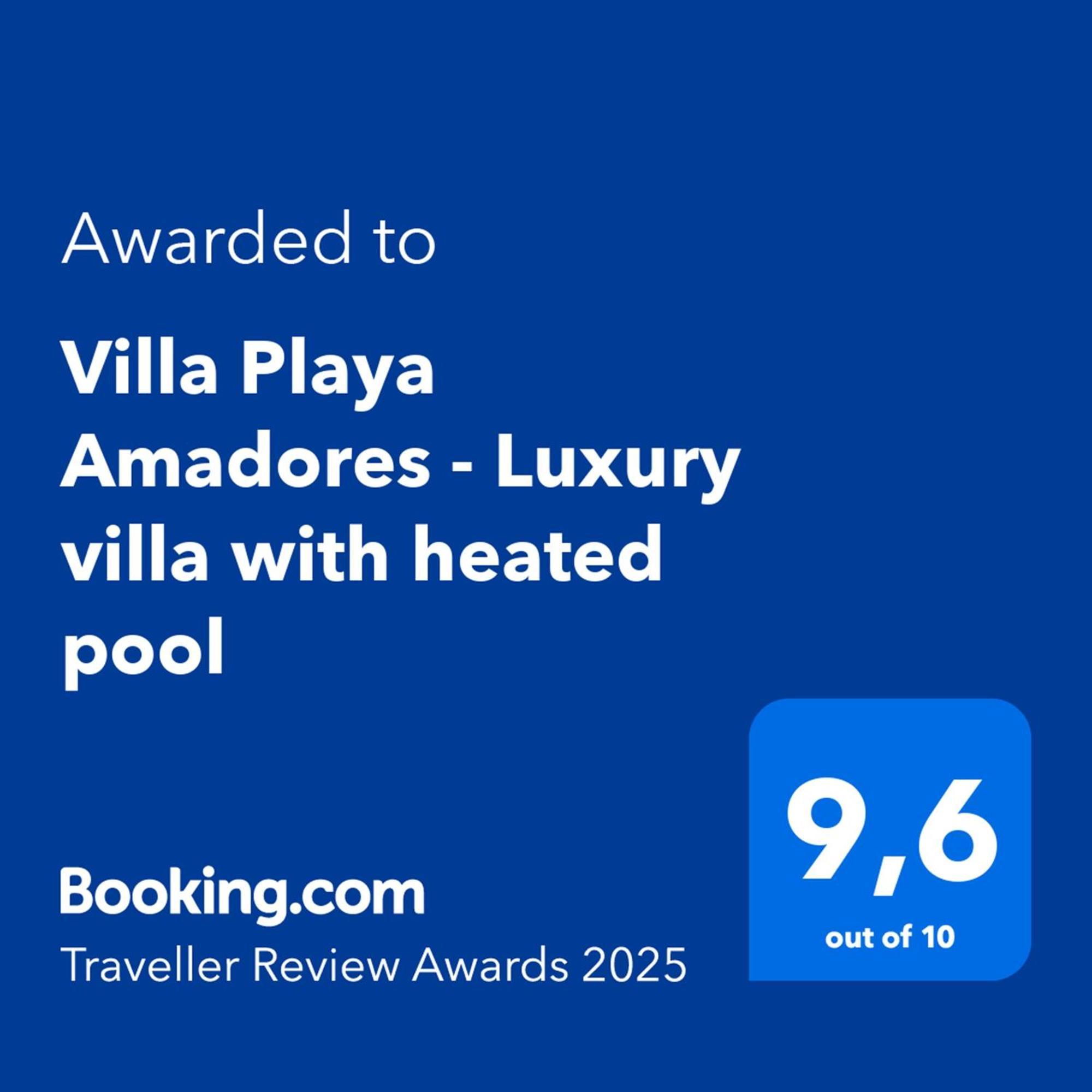Villa Playa Amadores - Luxury Villa With Heated Pool Porto Rico Extérieur photo